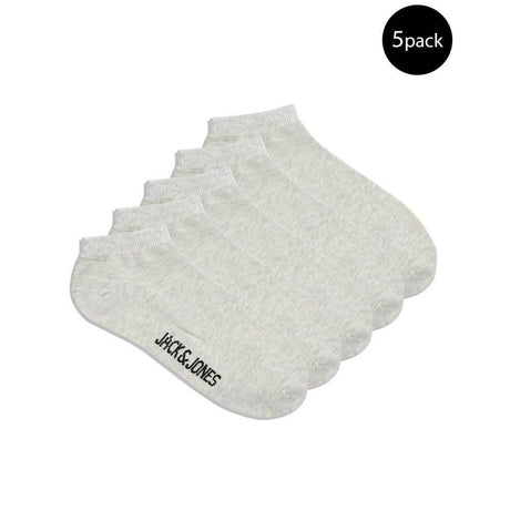 Jack Jones Gray Cotton Sock - Hilstor