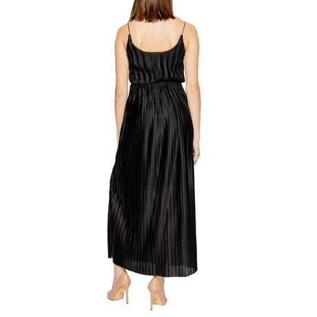 Only Black Polyester Dress - Hilstor