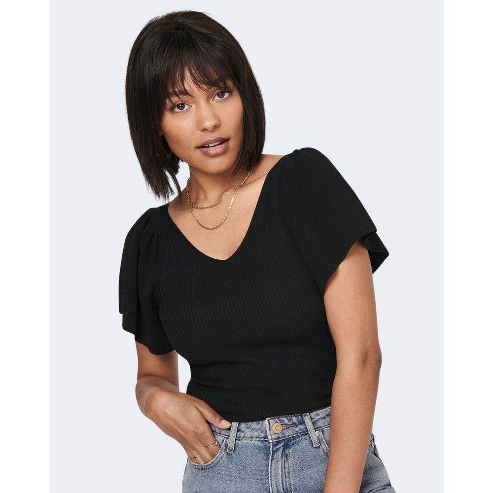 Only Black Polyamide Tops & T-Shirt - Hilstor