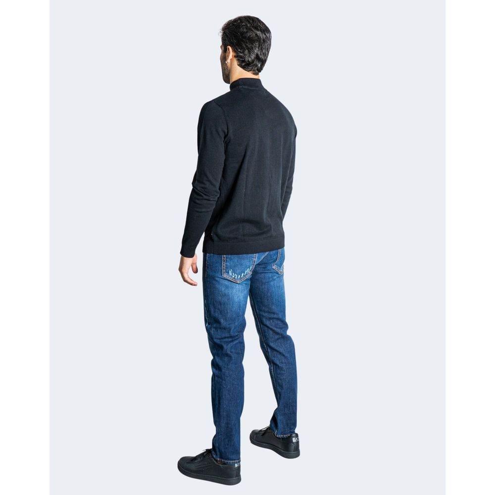 Jack Jones Black Cotton T-Shirt - Hilstor