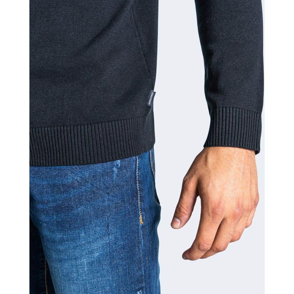 Jack Jones Black Cotton T-Shirt - Hilstor