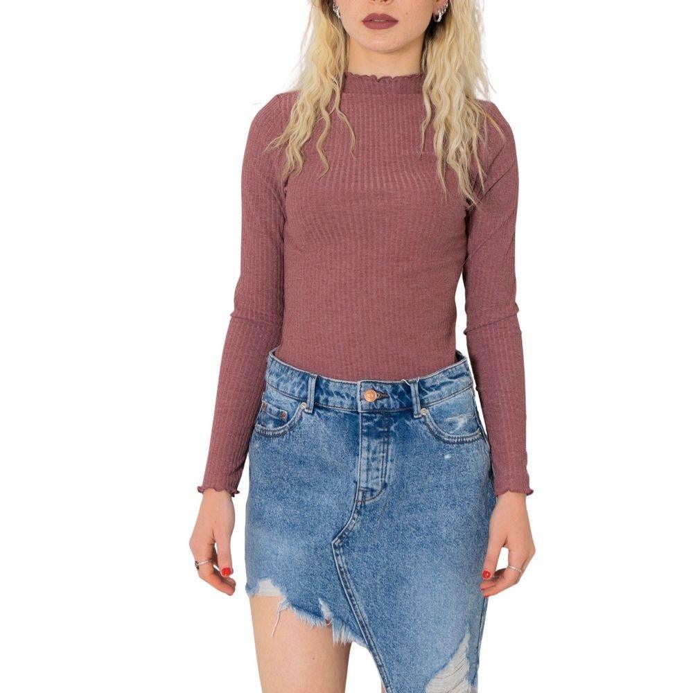 Only Bordeaux Viscose Tops & T-Shirt - Hilstor