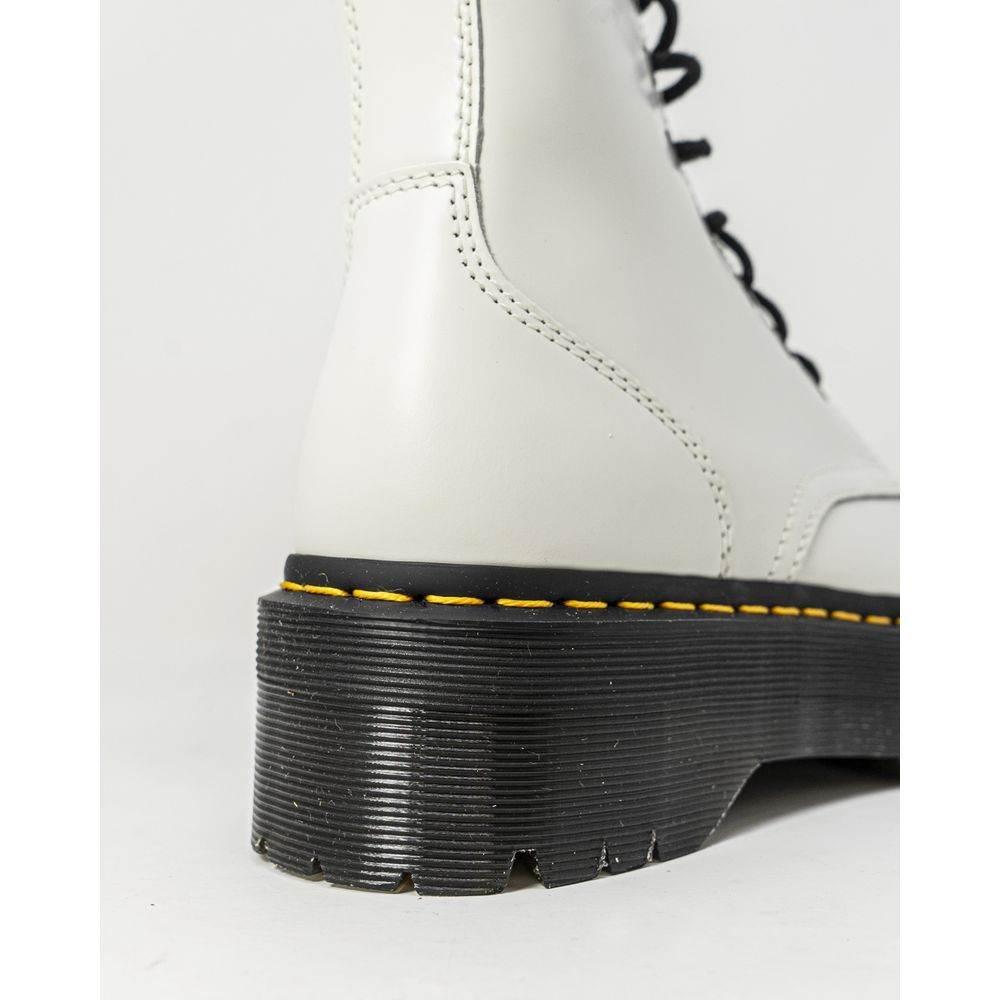 Dr. Martens White Leather Boot - Hilstor
