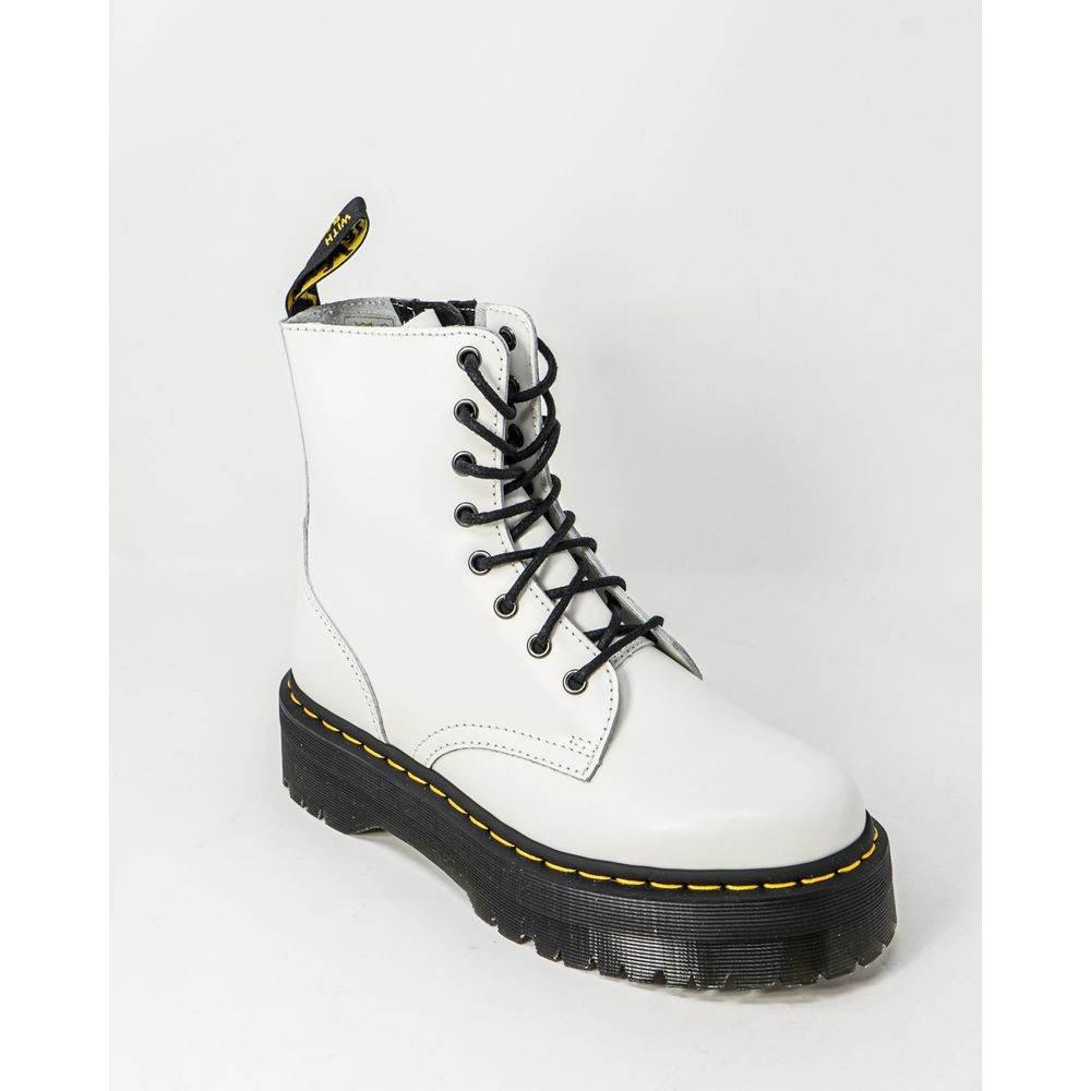 Dr. Martens White Leather Boot - Hilstor