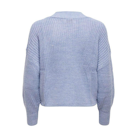 Only Blue Acrylic Cardigan - Hilstor