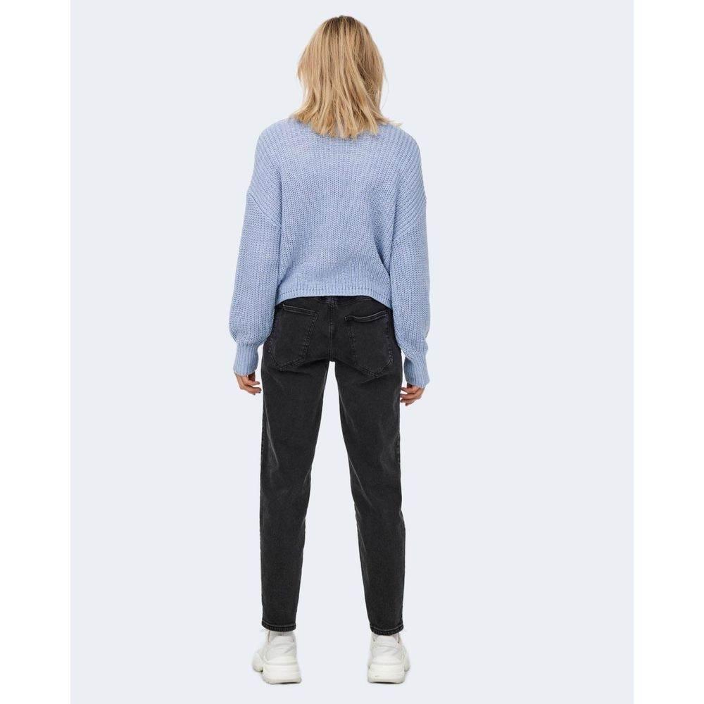 Only Blue Acrylic Cardigan - Hilstor