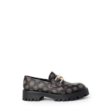 Guess Brown Polyethylene Flat Shoe - Hilstor