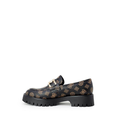 Guess Brown Polyethylene Flat Shoe - Hilstor