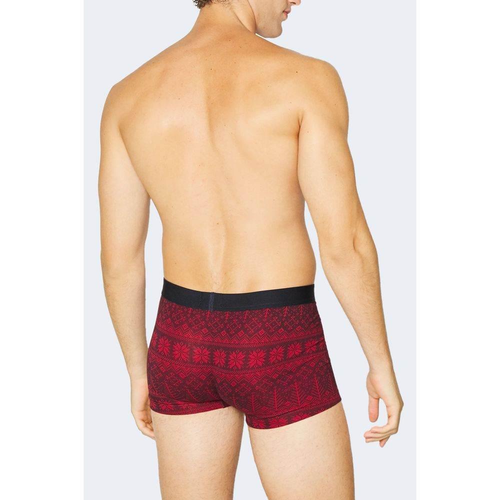 Tommy Hilfiger Bordeaux Cotton Boxer - Hilstor