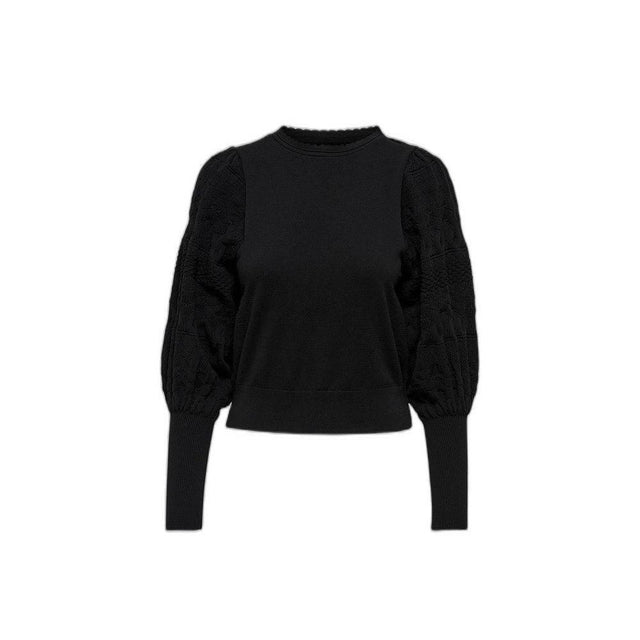 Only Black Polyester Tops & T-Shirt - Hilstor