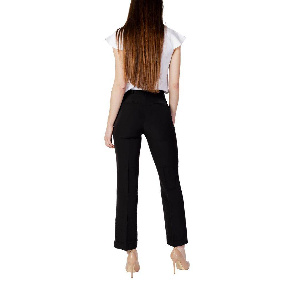 Guess Black Polyester Jeans & Pant - Hilstor