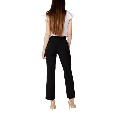 Guess Black Polyester Jeans & Pant - Hilstor
