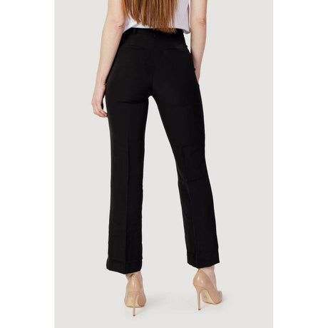 Guess Black Polyester Jeans & Pant - Hilstor