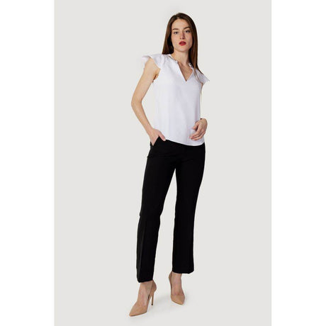Guess Black Polyester Jeans & Pant - Hilstor