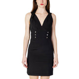 Guess Black Polyester Dress - Hilstor