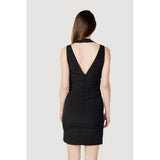 Guess Black Polyester Dress - Hilstor