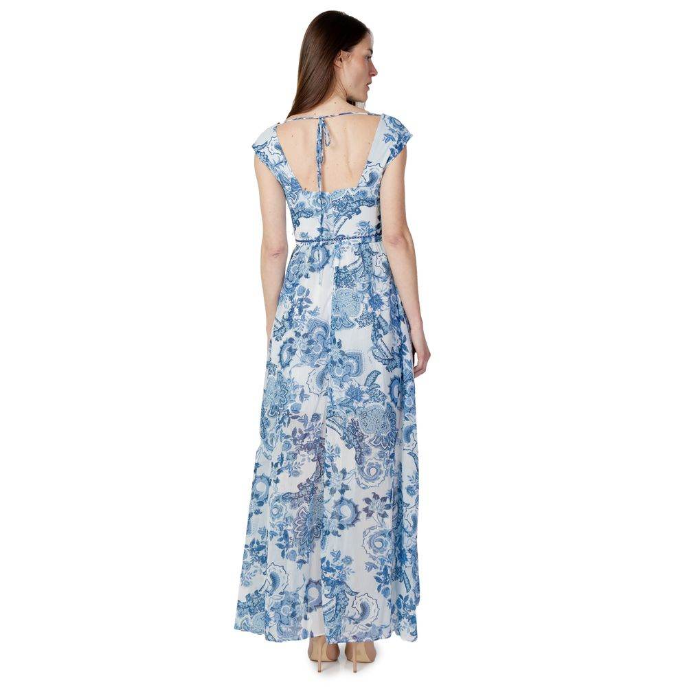 Guess Blue Polyester Dress - Hilstor