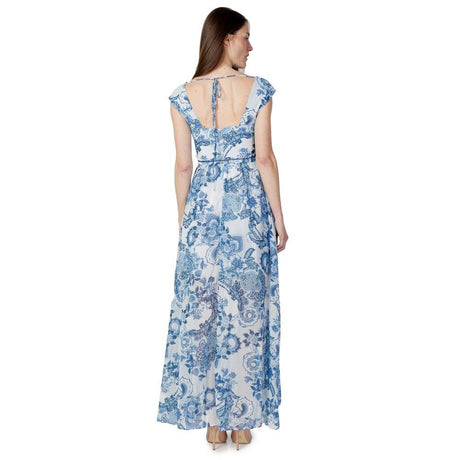 Guess Blue Polyester Dress - Hilstor