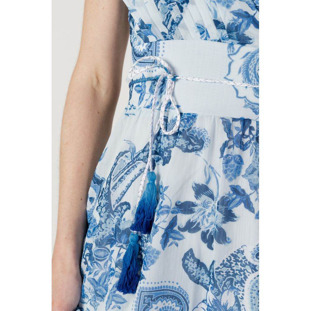 Guess Blue Polyester Dress - Hilstor