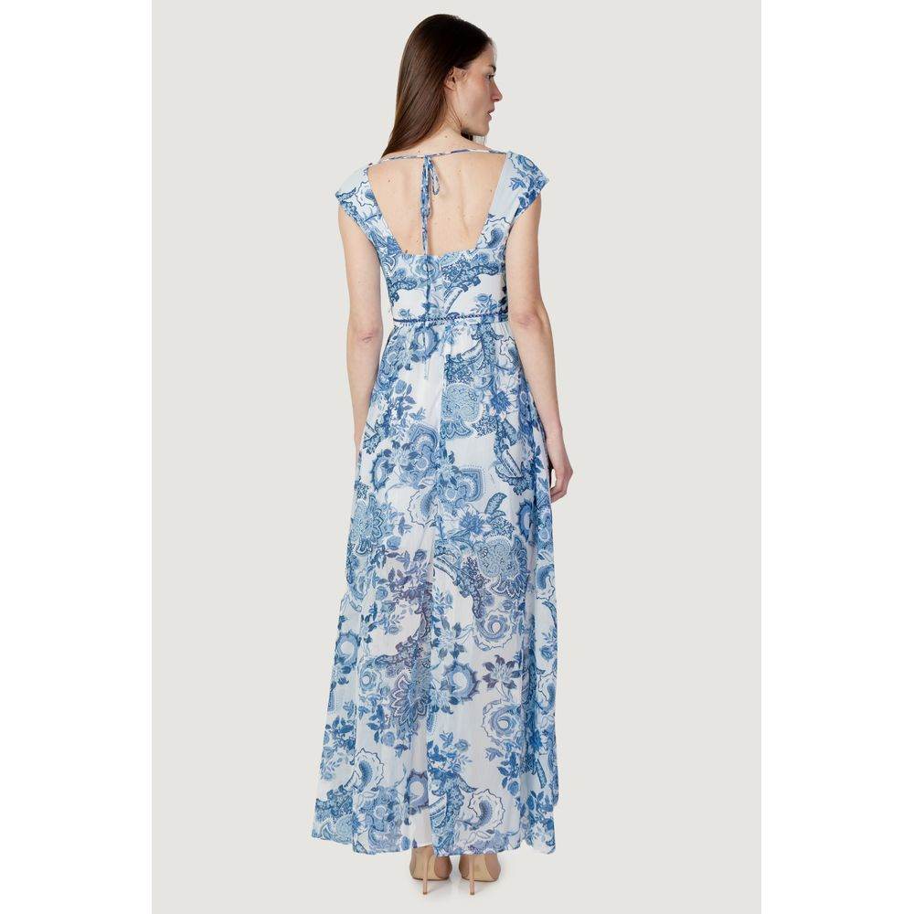 Guess Blue Polyester Dress - Hilstor