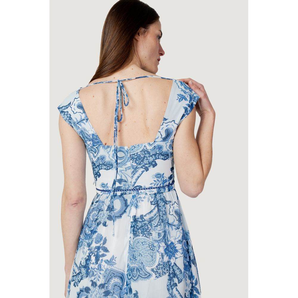 Guess Blue Polyester Dress - Hilstor
