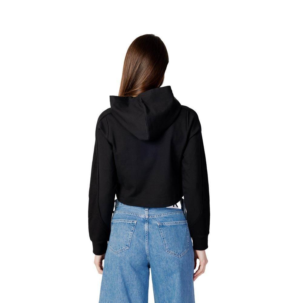 Calvin Klein Jeans Black Viscose Long Sleeve - Hilstor