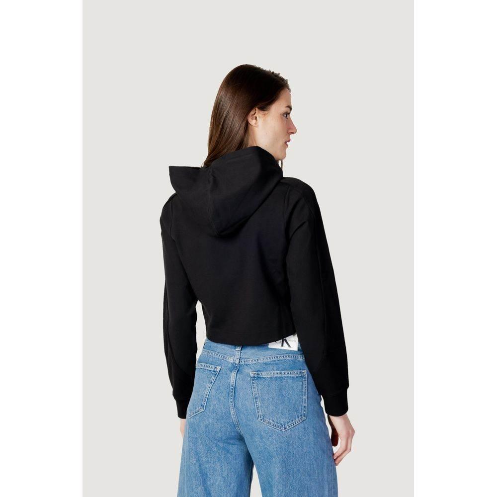 Calvin Klein Jeans Black Viscose Long Sleeve - Hilstor