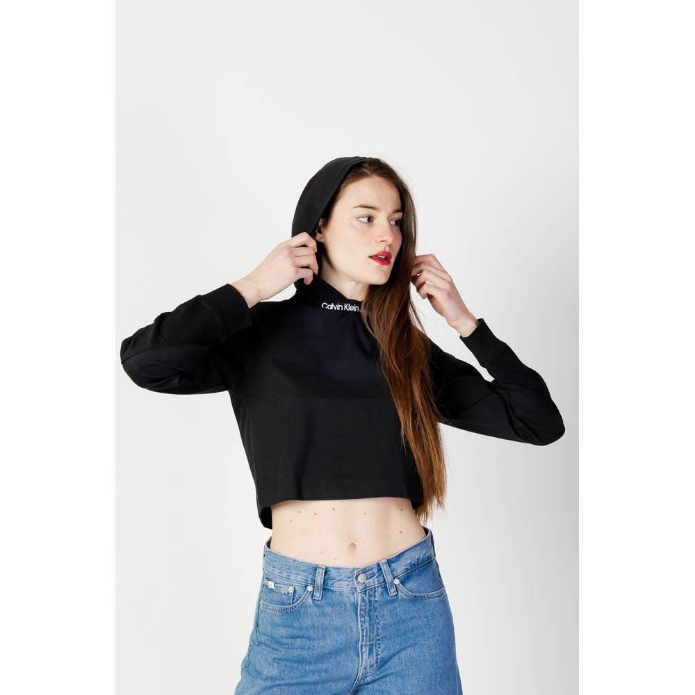 Calvin Klein Jeans Black Viscose Long Sleeve - Hilstor