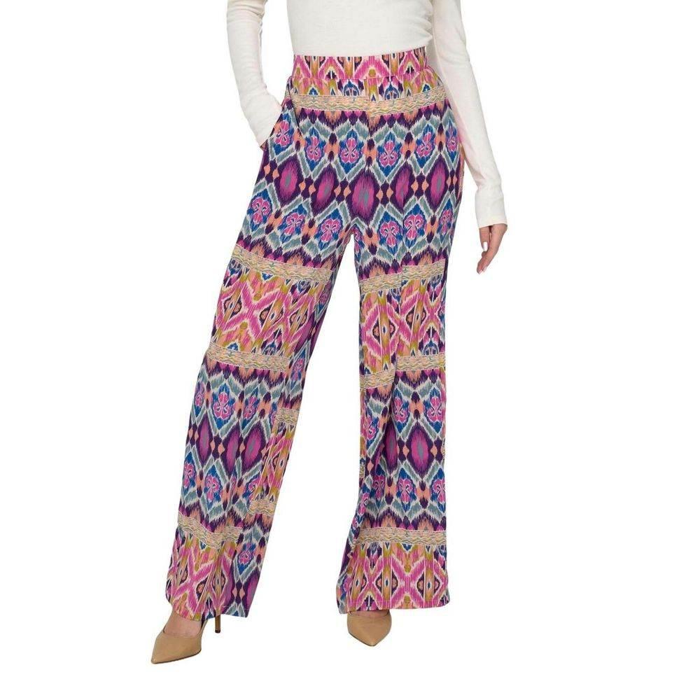 Only Multicolor Recycled Polyester Jeans & Pant - Hilstor