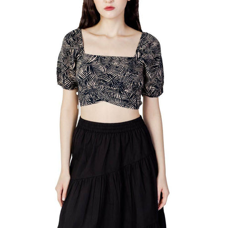 Only Blue Viscose Tops & T-Shirt - Hilstor