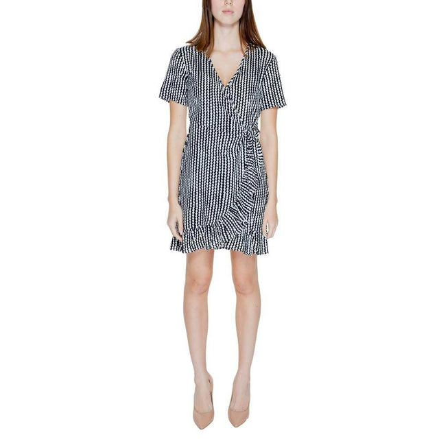 Only Black Viscose Dress - Hilstor