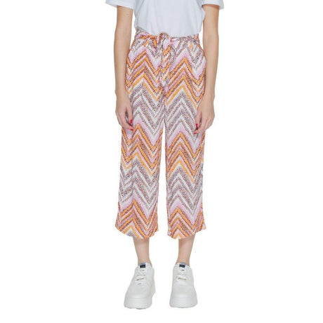 Only Multicolor Viscose Jeans & Pant - Hilstor