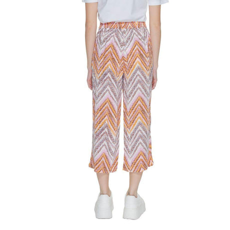 Only Multicolor Viscose Jeans & Pant - Hilstor