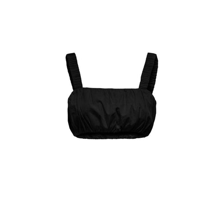 Only Black Cotton Tops & T-Shirt - Hilstor
