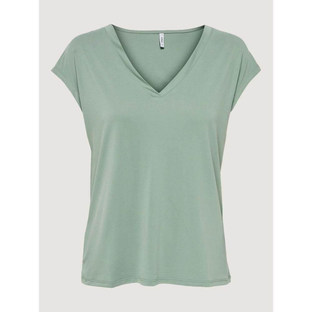 Only Green Tencel Tops & T-Shirt - Hilstor