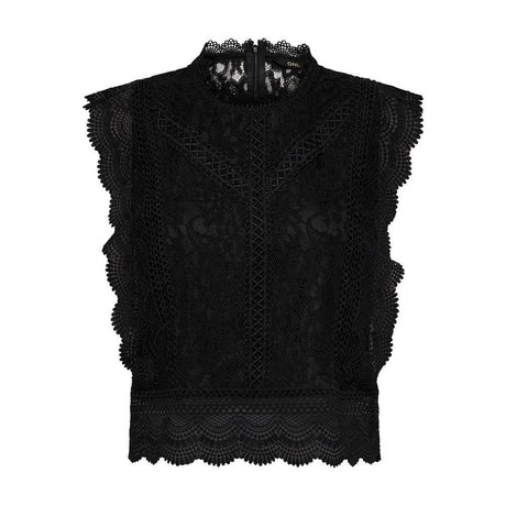 Only Black Nylon Tops & T-Shirt - Hilstor