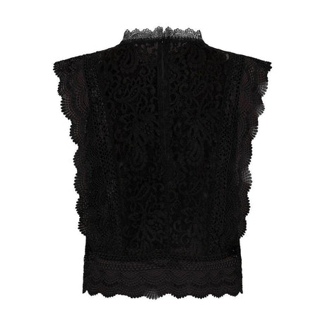 Only Black Nylon Tops & T-Shirt - Hilstor