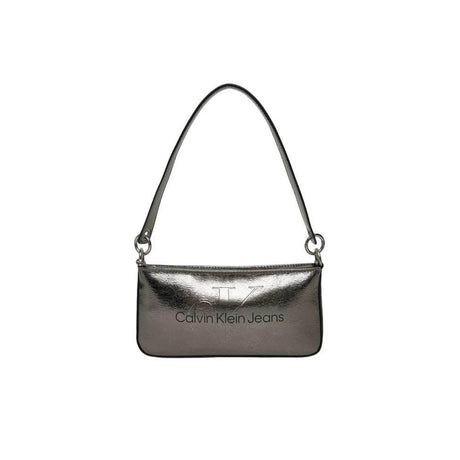Calvin Klein Jeans Gray Polyethylene Handbag - Hilstor