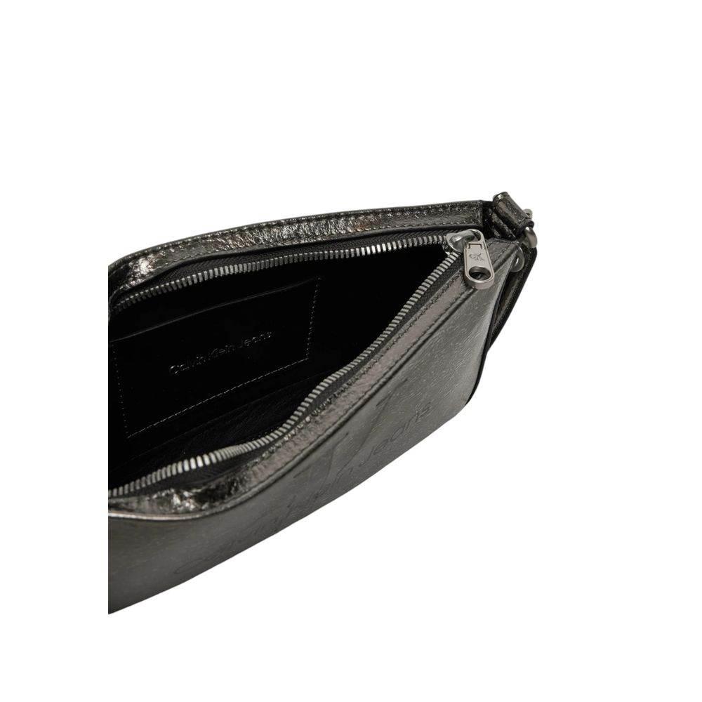 Calvin Klein Jeans Gray Polyethylene Handbag - Hilstor