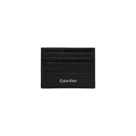 Calvin Klein Black Leather Wallet - Hilstor