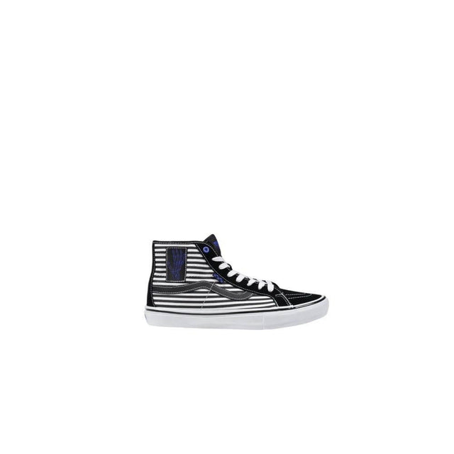 Vans Black And White Leather Sneaker - Hilstor