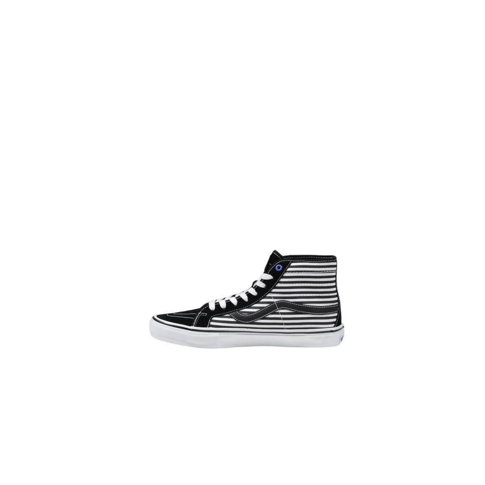 Vans Black And White Leather Sneaker - Hilstor