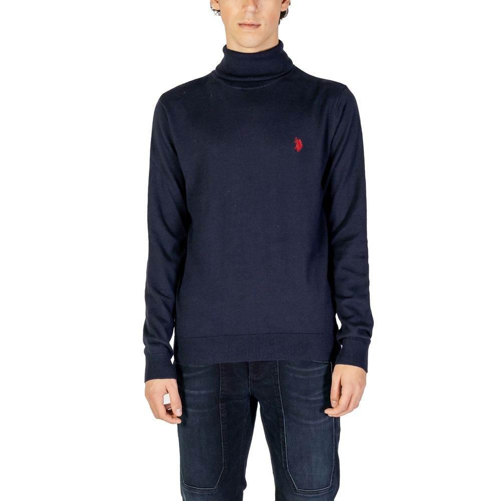U.S. POLO ASSN. Blue Cotton Turtleneck - Hilstor