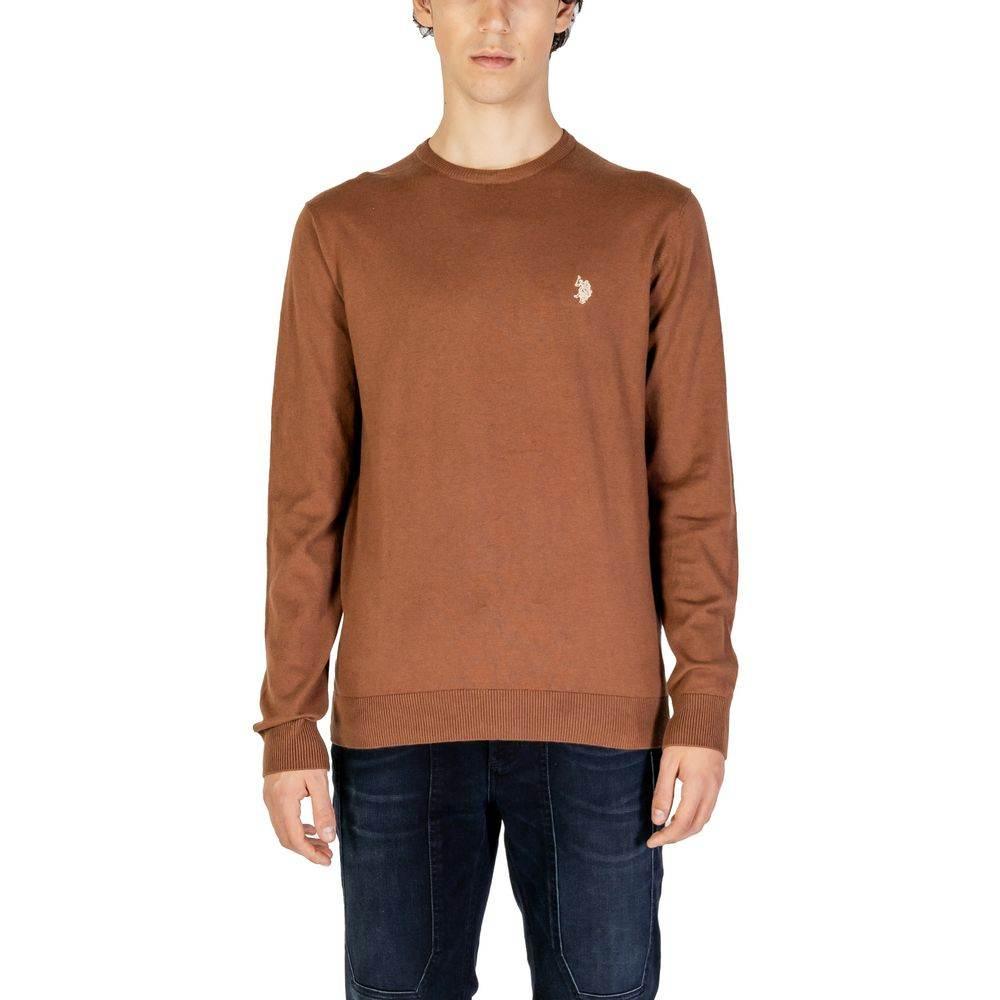 U.S. POLO ASSN. Beige Cotton Sweater - Hilstor