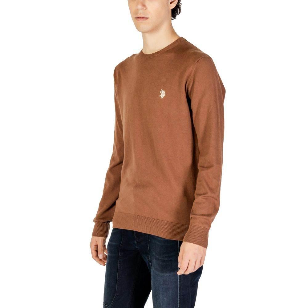 U.S. POLO ASSN. Beige Cotton Sweater - Hilstor