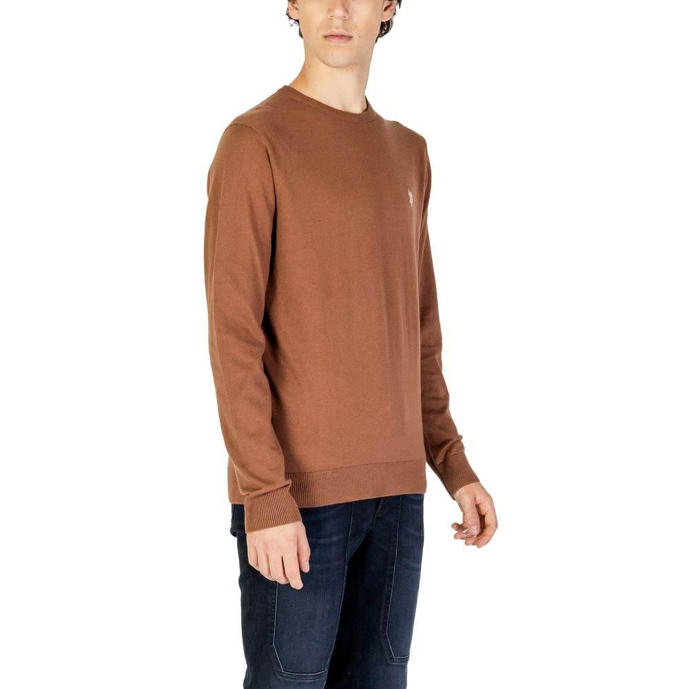 U.S. POLO ASSN. Beige Cotton Sweater - Hilstor
