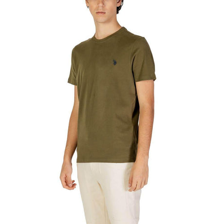 U.S. POLO ASSN. Green Cotton T-Shirt - Hilstor