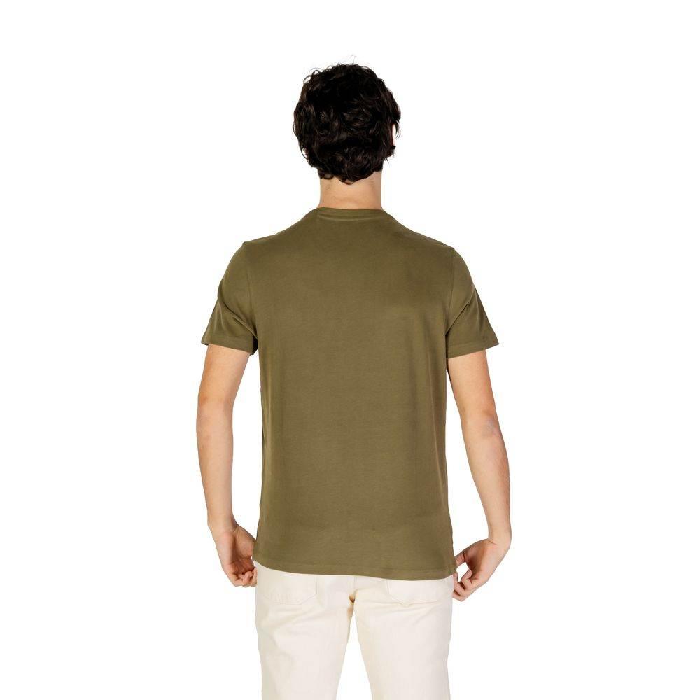 U.S. POLO ASSN. Green Cotton T-Shirt - Hilstor