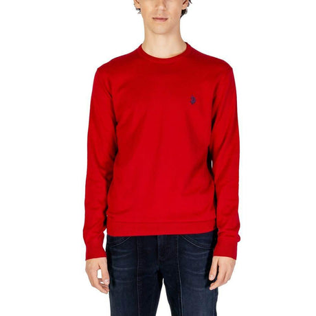 U.S. POLO ASSN. Red Cotton Sweater - Hilstor