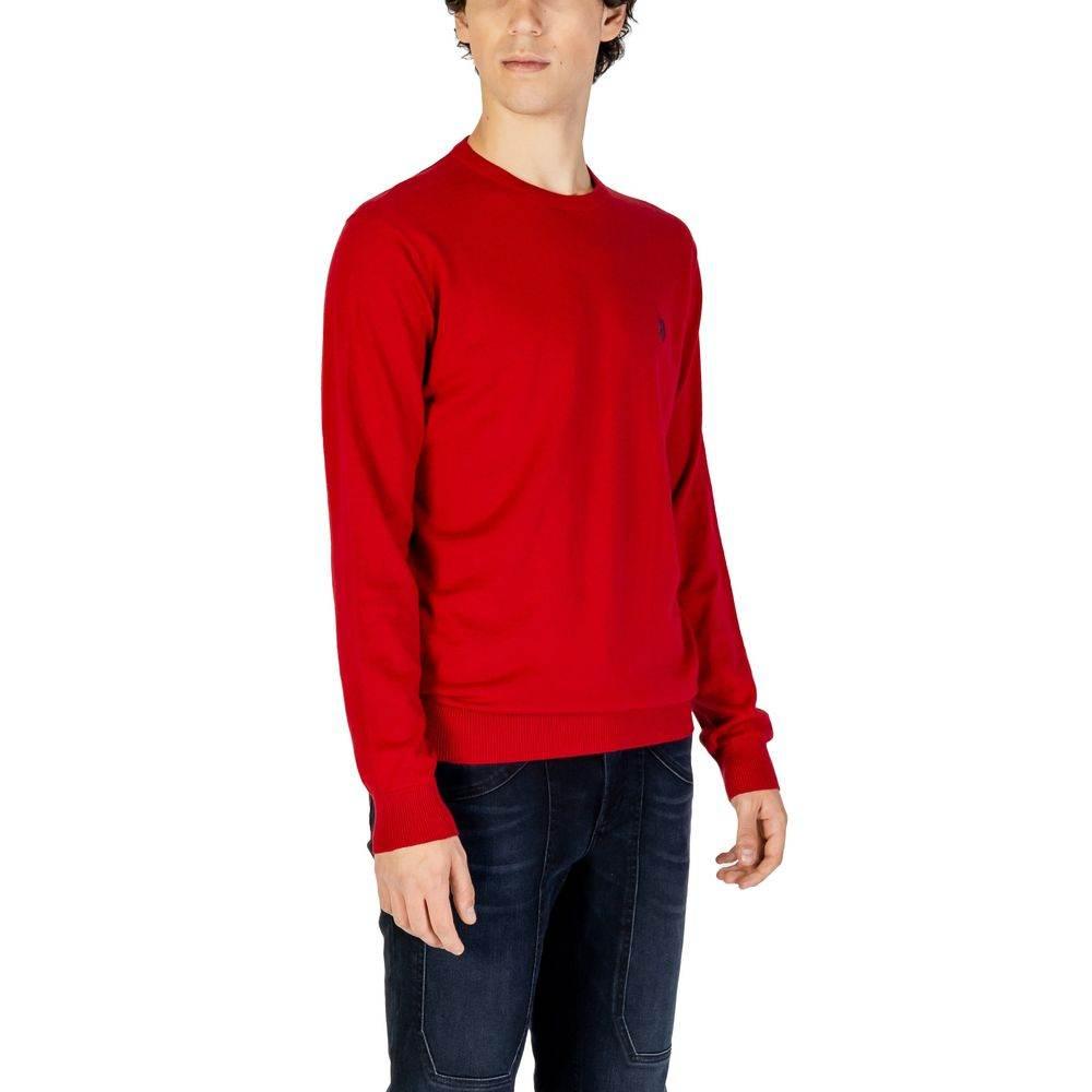 U.S. POLO ASSN. Red Cotton Sweater - Hilstor